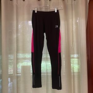 Karrimor running tights - youth XL - black/pink